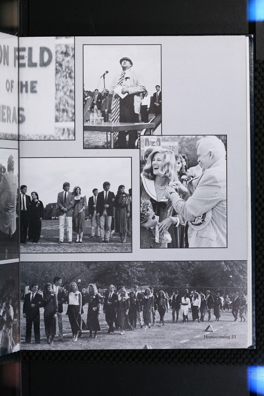 These are pictures from the homecoming of 1989.
