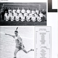 This is a picture of the women's soccer team in 1994. It includes a quick snapshot of their roster.