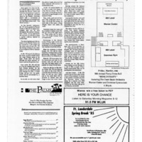 This is a selection of articles taken from the February 28, 1985 issue of Washington and Lee's Ring-tum Phi. These articles explain the details of that years Fancy Dress Ball, including decor, theme logistics, musical guests, venue layout, and dress code. An article also gives insight into the organization and cost of Fancy Dress. Another article also describes local dance classes that were attended by W&L students in preparation for Fancy Dress.